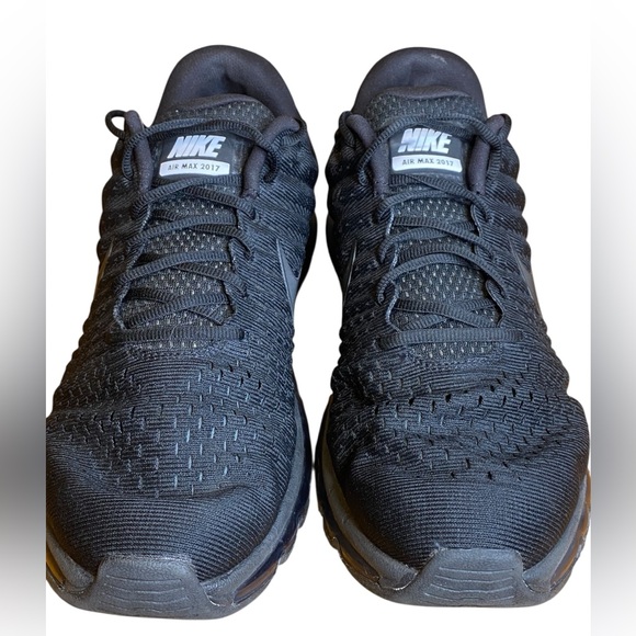 Nike Air Max 2017 Sneakers Black Anthracite Men’s Size 14 - Picture 2 of 9